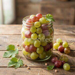 Pickled Grapes