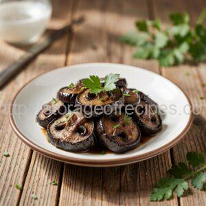 Eggplant "Faux Mushrooms"
