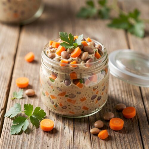 23874 Bean Salad with Carrot and Garlic