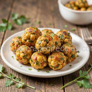 Chickpea Veggie Meatballs