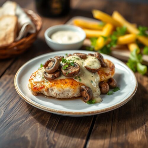 Chicken Breast with Mushrooms