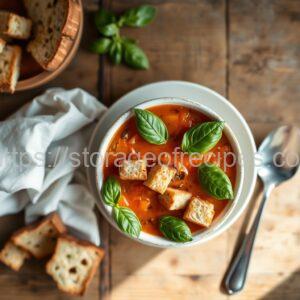 Roasted Tomato Cream Soup
