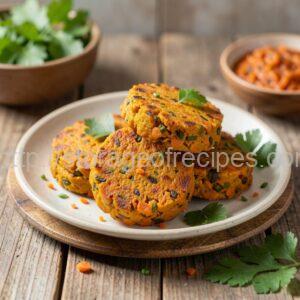 Pumpkin and Carrot Patties