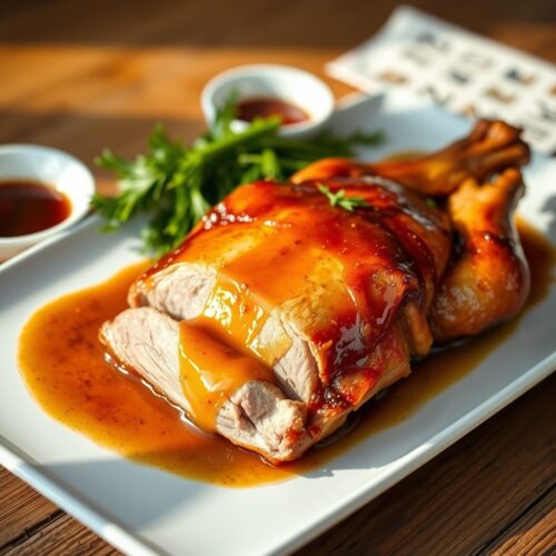 646 Spiced Duck with Sweet-and-Sour Sauce