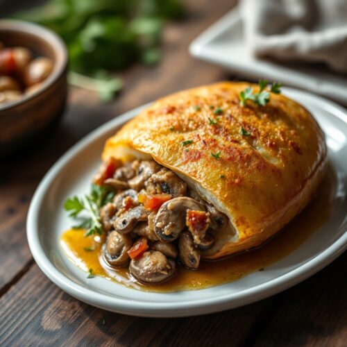7449 Potato Zrazy with Mushroom or Cabbage Filling