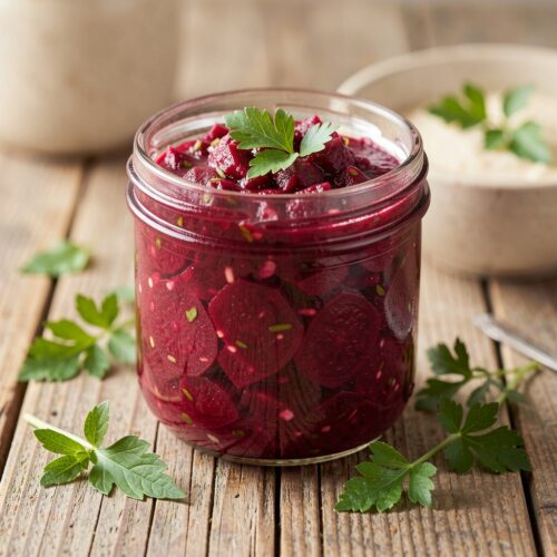 Beet and Horseradish Relish for Winter