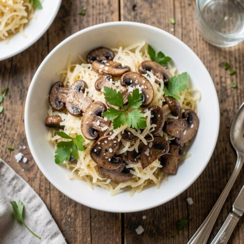 8546 Mushroom Salad with Sauerkraut