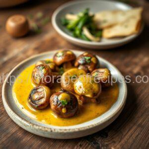 Mushrooms in Mustard Sauce