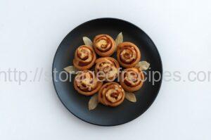 Frankfurters Baked in Potato Dough with Sharp Cheese