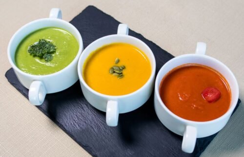 Soup with Mushrooms and Pumpkin
