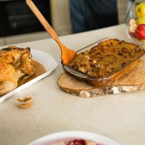 Roast Goose with Apples