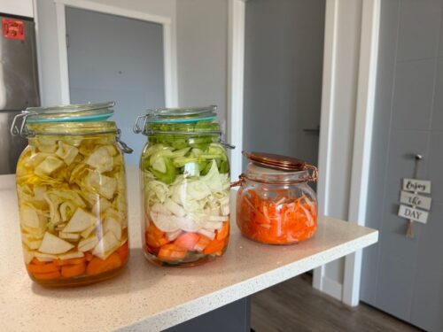 One-Day Marinated Cabbage