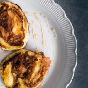 Oatmeal Pancakes with Apple