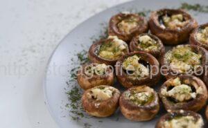 "Mermaids" — Squid Stuffed with Ground Meat and Mushrooms