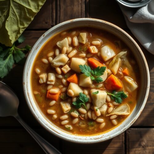 14031 Peasant Soup with Grains