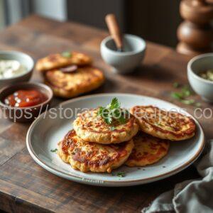 Pancakes Made with Pickle Brine