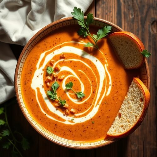 Lentil Soup with Celery Root