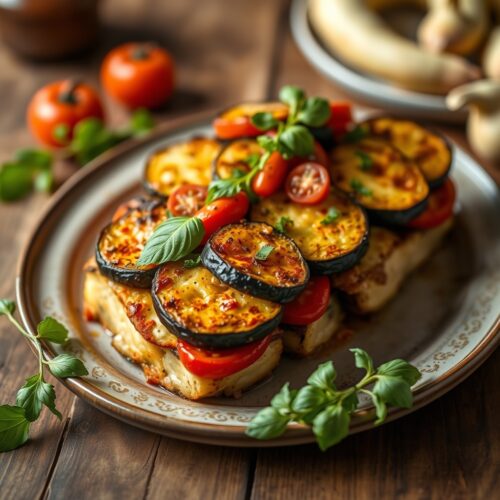 Vegetable Tian with Zucchini, Squash, and Eggplant