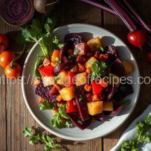 Vegetable Vinaigrette with Apple