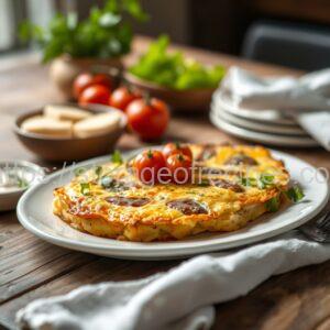 Potatoes Baked with Sausage