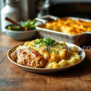 Chicken and Potato Cottage Pie Casserole