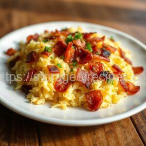 Potato Pie with Bacon